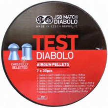 Пульки JSB Diabolo Test Exact Jumbo 5.5мм, 1.03г (210шт) (002004-210) (279263)