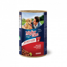 Консервы для собак Migliorcane с кусочками говядины 1250 г (8007520011525) (199463)