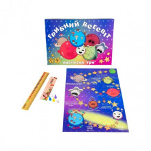 Настольная маршрутная игра "Грибная вселенная" Strateg 30337 игровое поле, 4 фишки