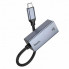 Сетевой адаптер HOCO UA37 Type-C Ethernet Adapter (1000 Mbps) (344863)