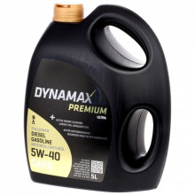 Моторное масло DYNAMAX ULTRA 5W40 5л (501961) (296963)