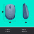 Мышка Logitech M171 Blue Grey (910-006866) (342963)