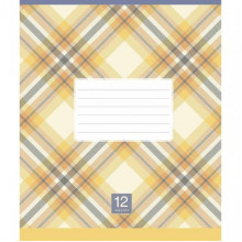 Тетрадь ученическая "Plaid pattern" 024-3345K-5 в клетку, 24 листов