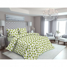 Постельное белье MirSon Бязь 17-0523 Kiwi Семейный 160x220 (2200003661361) (327173)
