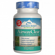 Травы Ridgecrest Herbals Натуральный Респираторный Комплекс, AirwayClear, RidgeCrest (RCH120) (304273)