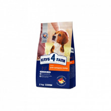Сухой корм для собак Club 4 Paws Премиум. Для средних пород 2 кг (4820083909702) (239473)