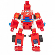 Конструктор Super Wings Blocks 2-in-1 Buildable Transforming Vehicle Jett, Джетт (EU385005) (318473)