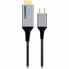 Кабель мультимедийный USB-C to HDMI M 1.8m 4K60Hz Cablexpert (A-CM-HDMIM4K-1.8M) (254573)