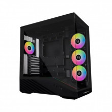 Корпус для ПК Lian Li V100R case with pre-installed four 120mm RGB PWM fan, Black (G99.V100RX.01) (343573)