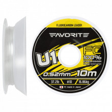 Флюорокарбон Favorite U1 FC 10m 10/0.52mm 37.2lb/16.86kg (1693.11.88) (284673)