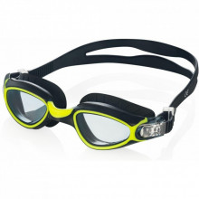 Очки для плавания Aqua Speed Calypso 083-38 6369 чорний, жовтий OSFM (5908217663696) (285673)