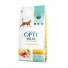 Сухой корм для кошек Optimeal со вкусом курицы 10 кг (B1831201) (322673) Сухой корм для кошек Optimeal со вкусом курицы 10 кг (B1831201) (322673)