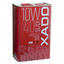 Моторное масло Xado 10W-40 SL/CF, Red Boost 4 л (ХА 26244) (242773)