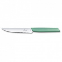 Кухонный нож Victorinox Swiss Modern SteakPizza 12см Mint (6.9006.12W41) (288973)