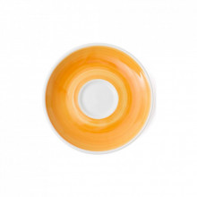 Блюдце Ancap серія Verona Millecolori 12 см Yellow для серій "Verona/Torino/Roma Millecolori Hand Painted" (34406) (290973)