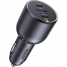 Зарядное устройство Ugreen 3xUSB 130W (2xUSB-C+USB-A) QC3.0 (EC705) (35025) (240183)
