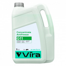 Антифриз VIRA Concentrate G11 зелена 5л (VI3002) (296183)