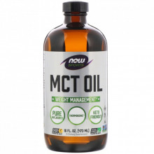 Травы Now Foods Масло МСТ, MCT Oil, Без Вкуса, 473 мл (NOW-02211) (307183)