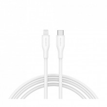 Дата кабель USB-C to Lightning 1.0m CLNM60 C-L 60W MFI Silicon White Canyon (CNS-CLNM60SC10W) (322183) Дата кабель USB-C to Lightning 1.0m CLNM60 C-L 60W MFI Silicon White Canyon (CNS-CLNM60SC10W) (322183)