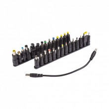 Кабель питания PowerPlant для 68400mAh/24000mAh DC 12-24V комплект переходников 28 шт (PB931149) (188283)
