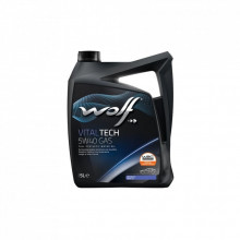 Моторное масло Wolf VITALTECH 5W40 GAS 5л (8326097) (296283)