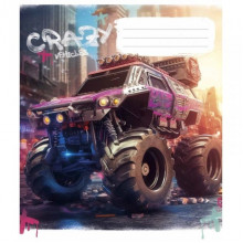 Тетрадь общая "Monster trucks" 048-3283L-2 в линию, 48 листов