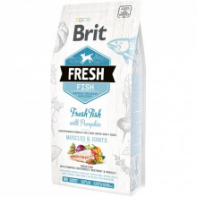 Сухой корм для собак Brit Fresh Fish/Pumpkin Adult Large 2.5 кг (8595602530786) (322583)