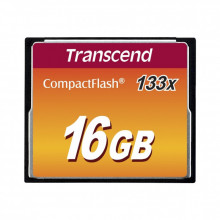 Карта памяти Transcend 16Gb Compact Flash 133x (TS16GCF133) (249683)