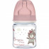Бутылочка для кормления Canpol babies Bonjour Paris с широким отверстием 120 мл Розовая (35/231_pin) (272683)