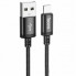 Кабель для телефона USB to Lightning Apple iPhone HOCO X89 100см 2,4A Черный (201883)