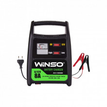 Зарядное устройство для автомобильного аккумулятора WINSO 6В-12В.Макс. струм підзарядки 8А.Макс.Ем120Ah (138080) (295983)