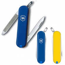 Нож Victorinox Escort Ukraine 58 мм Синьо-жовтий (0.6123.2.8) (278093)