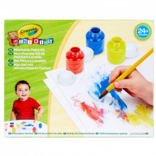 Набор для творчества Crayola Washable Mini Kids Набор для рисования красками (256698.006) (339093)