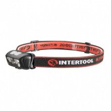 Фонарь налобный аккумуляторный XPE+2SMD+2RED SMD, 6 режимов работы, сенсор, STORM INTERTOOL LB-0310 (196293)