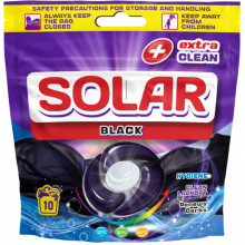 Капсулы для стирки Solar Household Black Для темных вещей 10 шт. (4820269930452) (341293)