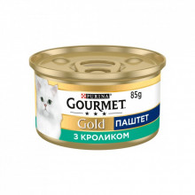 Паштет для кошек Purina Gourmet Gold. С кроликом 85 г (7613033728747) (199493)