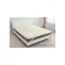 Наматрасник MirSon Eco Light №1714 EcoSilk Air-line на резинке по углам Pink 80x160 см (2200002888608) (326493)
