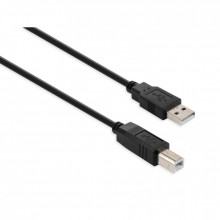 Кабель для принтера USB 2.0 AM/BM 5.0 m Vinga (VCPUSBAMBM5BK) (340693)