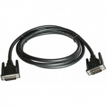 Кабель мультимедийный DVI M to DVI M 1.8m 24+1pin Patron (CAB-PN-DVI-DVI-18) (193793)