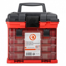 Органайзер для метизов с выдвижными секциями 11", 279*184*260 мм INTERTOOL BX-4020 (197793)