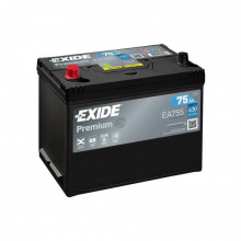 Аккумулятор автомобильный EXIDE PREMIUM 75A (EA755) (341793)