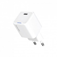 Зарядное устройство ColorWay GaN Mini 30W PD Port PPS USB-C white (CW-CHS054PD-WT) (321893)
