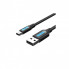 Дата кабель USB 2.0 AM to Mini 5P 0.5m black Vention (COMBD) (344304)