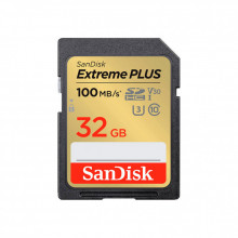 Карта памяти SanDisk 32GB SDXC class 10 Extreme PLUS (SDSDXWT-032G-GNCIN) (247404)