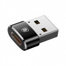 Переходник USB 2.0 AF to USB-C black Baseus (CAAOTG-01) (341504)