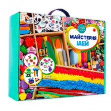 Набор для творчества Мастерская идей 4FUN Game Club 36627 более 1100 элементов Набор для творчества Мастерская идей 4FUN Game Club 36627 более 1100 элементов