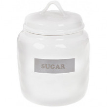 Банка фарфорова Necollie "Sugar" 1500мл, біла (176804)