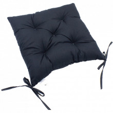 Подушка на стул MirSon Ranforce Elite 16-9000 Black Stone 50x50 см (2200006276098) (332804)