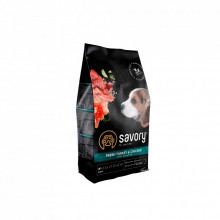 Сухой корм для собак Savory Puppy rich in Fresh Turkey and Chicken 1 кг (4820232630280) (322904)