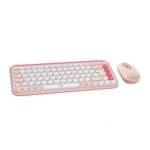 Комплект Logitech POP Icon Combo Bluetooth UA Rose (920-013142) (241214)